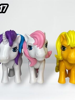 My Little Pony - 2017 The Loyal Subjects Vinyl Figures Lot of 3